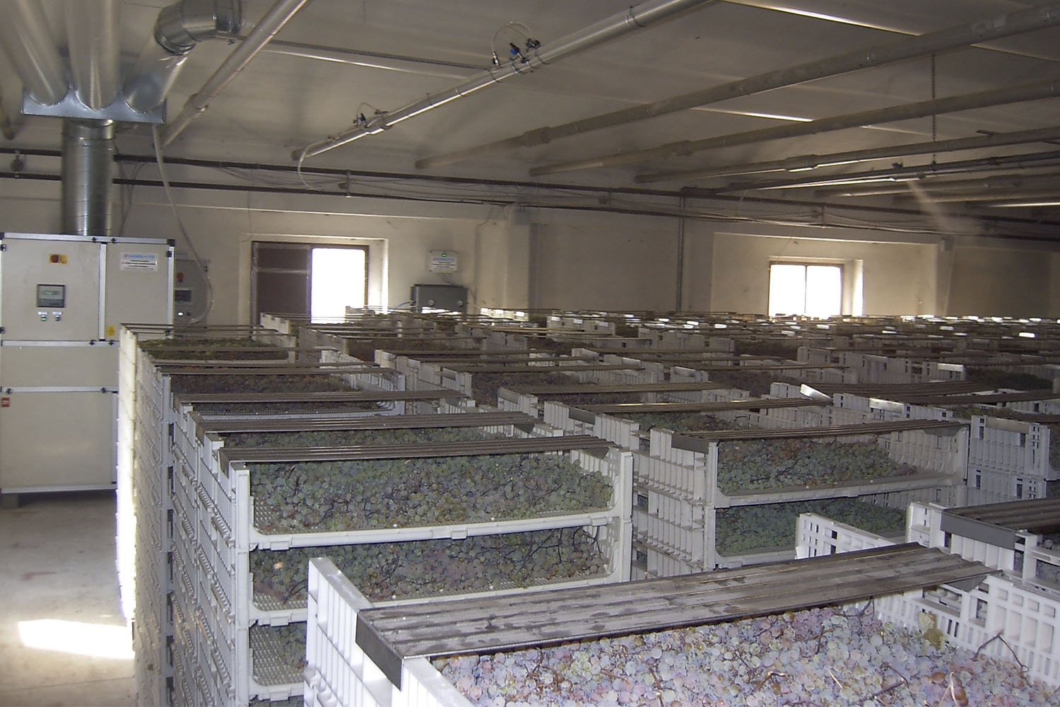 Камеры для увяливания винограда от SORDATO