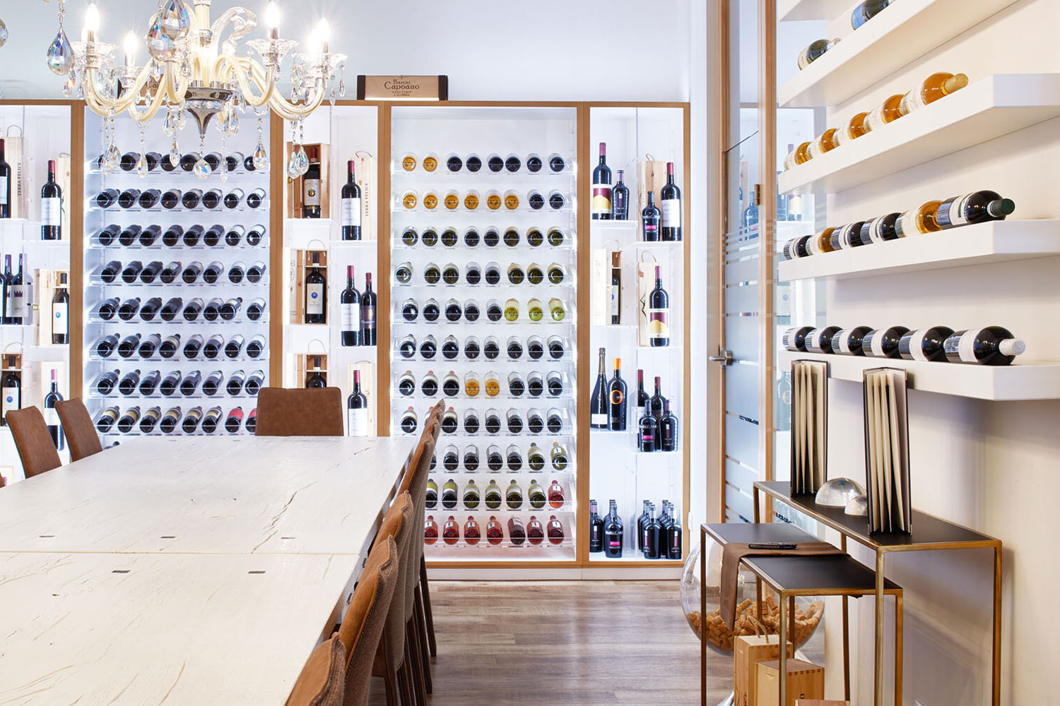 Комплекстные решения для винотек, баров, дегустационных залов PADOAN